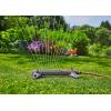 Arroseur pour surfaces carrées AquaZoom Gardena S : Arroseur pour l’arrosage de surfaces de 9-150 m², portée 3-15 m, distance de jet 3-10 m, filtre métallique intégré (18710-20)(9 m² – max. 150 m²)