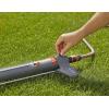 Arroseur pour surfaces carrées AquaZoom Gardena S : Arroseur pour l’arrosage de surfaces de 9-150 m², portée 3-15 m, distance de jet 3-10 m, filtre métallique intégré (18710-20)(9 m² – max. 150 m²)