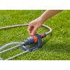 Arroseur pour surfaces carrées Gardena Aqua S : Arroseur pour l’arrosage de surfaces de 90-220 m², portée 7-17 m, distance de jet max. 13 m, filtre métallique intégré (18700-20)(S)