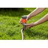 Arroseur rotatif Foxtrott Classic de Gardena : arroseur de pelouse pour un arrosage uniforme de surfaces jusqu&rsquo;à 130 m², sans flaques d&rsquo;eau, secteur d&rsquo;irrigation 360°, portée de 13 m (1953-20)(max ⌀17m)