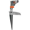Arroseur-canon sur pic Comfort de Gardena : arroseur de grande surface pour l&rsquo;arrosage de surfaces de 75 à 490 m², réglage en continu de la portée jusqu&rsquo;à 12,5 m (8141-20)(Gris)