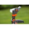 Arroseur-canon sur pic métallique Premium de Gardena : arroseur Premium pour l&rsquo;arrosage de surfaces jusqu&rsquo;à 490 m², réglage en continu de la portée jusqu&rsquo;à 12,5 m (8136-20)(Spike)