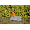 Balai Lave-vitre avec raclette de Gardena : Lave-vitre Cleansystem avec raclette, Microfibre Polaire Lavable (5564-20)(Balai de lavage avec grattoir)