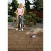Balai Lave-vitre avec raclette de Gardena : Lave-vitre Cleansystem avec raclette, Microfibre Polaire Lavable (5564-20)(Balai de lavage avec grattoir)
