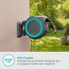 GARDENA Dévidoir automatique mural gardena rollup m/l – 25 m – bleu – 18620-20(Turquoise)