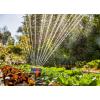 Gardena AquaZoom Compact Arroseur Carré, Noir, Turquoise, Orange, 9 m² – max. 216 m²(9 – 216 m²)