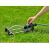 Gardena AquaZoom Compact Arroseur Carré, Noir, Turquoise, Orange, 9 m² – max. 216 m²(90 m² – max. 220 m²)