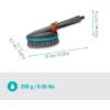 Gardena Cleansystem Brosse de Lavage à Main M Souple réglable : Brosse de Nettoyage avec raccord de Tuyau, Petites Zones sensibles, Utilisation d&rsquo;une Seule Main, avec débit réglable (18842-20)