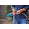 Gardena Cleansystem Brosse de lavage pour vélo: brosse de lavage pour nettoyer les vélos, les remorques ou les poussettes, éponge remplaçable incluse, avec débit réglable 18848-20)