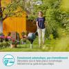 Gardena Coffre de tuyau de jardin RollUp S (turquoise) 15 m: Coffre à tuyau pivotant, guide tuyau intégré, avec tuyau de qualité Gardena de 15 m, piquet de terre et aide au montage (18604-20)(Turquoise)