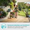 Gardena Coffre de tuyau mural RollUp M 20 m: Arrosage flexible jardins de taille moyenne, enrouleur pivotant, support mural, pces du système et pulvérisateur, 20 m de tuyau Gardena inclus (18610-20)(Turquoise)