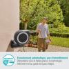 Gardena Coffre de tuyau mural RollUp M 20 m: Arrosage flexible jardins de taille moyenne, enrouleur pivotant, support mural, pces du système et pulvérisateur, 20 m de tuyau Gardena inclus (18610-20)(Blanc)
