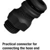 Gardena Connecteur: embrayage pour connecter des dispositifs d&rsquo;irrigation au système d&rsquo;origine, pour un fil de 13,2 mm (G1 / 4), gris (2920-26)(Joint enfichable)