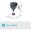 Gardena Dévidoir de terrasse RollUp S : boîte résistante aux intempéries, technologie RollUp & 15 m de tuyau, arrosage petits jardins avec terrasse, enroulement automatique, turquoise (18607-20)(Turquoise)