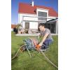 Gardena Dévidoir métallique sur roues AquaRoll M, Argent, Orange, Noir, CleverRoll M métal(Métal sur Roues 100)