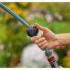 Gardena Dévidoir mural PowerRoll XL Ready-to-use-Set: Dévidoir automatique avec 35 m de tuyau d&rsquo;arrosage, guide-tuyau et technologie RollControll, kit complet avec batterie (18642-20)(Bleu Turquoise)