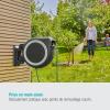 Gardena Enrouleur de Tuyau Mural Rollup L (Blanc) – Longueur 30m – Ø13mm– Garantie 5 Ans– Dévidoir pivotant à 180°– Kit Complet avec Lance, raccord, Tuyau et Support Mural Inclus (18627-20)(Blanc)