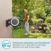 Gardena Enrouleur de Tuyau Mural Rollup L (Blanc) – Longueur 30m – Ø13mm– Garantie 5 Ans– Dévidoir pivotant à 180°– Kit Complet avec Lance, raccord, Tuyau et Support Mural Inclus (18627-20)(Blanc)