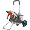 Gardena Dévidoir métallique sur roues AquaRoll M, Argent, Orange, Noir, CleverRoll M métal(CleverRoll M Easy métal)