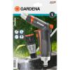 Kit pistolet de nettoyage Premium de Gardena : pistolet de nettoyage robuste et raccord d&rsquo;arrêt d&rsquo;eau (18306-20)(Kit Pistolet de nettoyage Premium)