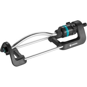 Gardena AquaZoom Compact Arroseur Carré, Noir, Turquoise, Orange, 9 m² – max. 216 m²(90 m² – max. 220 m²)