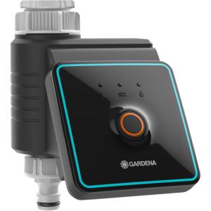 Gardena Commande d&rsquo;arrosage avec appli Bluetooth®: Arrosage automatique pour le jardin et le balcon, configurable via l&rsquo;appli, cycles d&rsquo;arrosage en 3 programmes horaires, portée de 10 m (01889-20)(Programmateur d&rsquo;Arrosage Bluetooth)