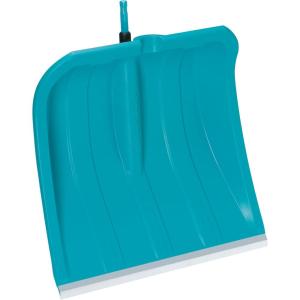 Gardena Pelle à neige KST 50 combisystem : pelle de déneigement avec bord en plastique résistant à l&rsquo;abrasion, lame en plastique, résistant au froid jusqu&rsquo;à -40 °C, largeur de travail 50 cm (3241-20)(Raclette en acier inoxydable 40 cm)
