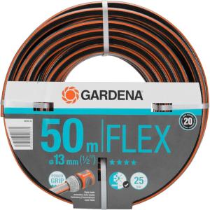 Gardena Tuyau Highflex Comfort 13 mm (1/2 Pouce), 30 m: Tuyau de jardin avec profilé de puissance, pression de 30 bars, stable dimensionnellement, résistant aux UV (18066-20)(13 mm (1/2&Prime;)  50 M)