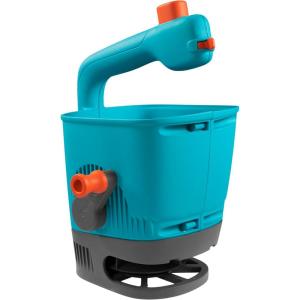 Gardena Épandeur à main : conteneur et épandeur manuel, idéal pour épandre facilement du sel, du sable ou des gravillons grâce à un système unique de dosage, utilisable aussi pour l&rsquo;engrais (3255-20)(Épandeur à main M)