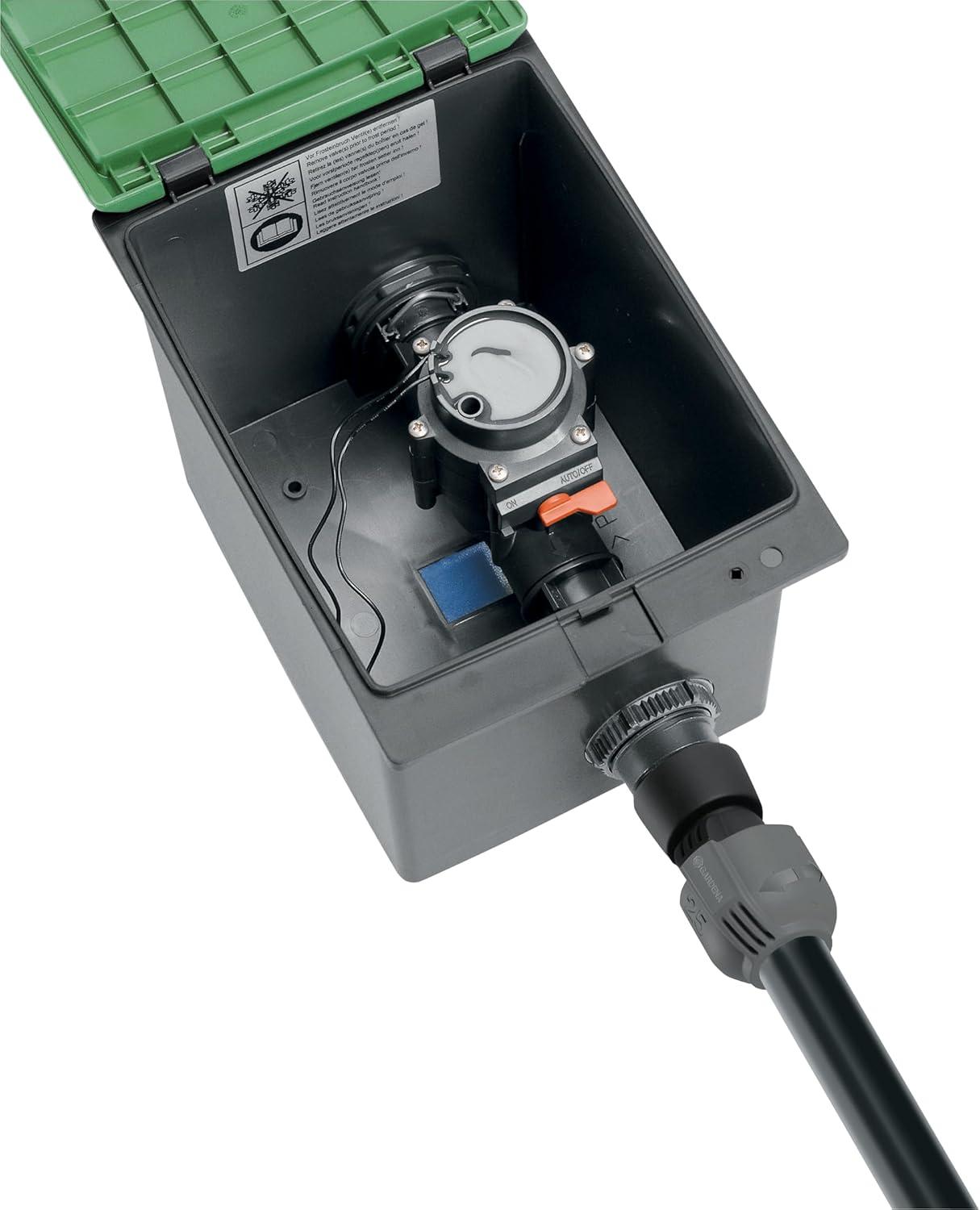 imageConnexion tanche 24 V de Gardena prise pour raccordement tanche du cble 24 V de Gardena par boutonpoussoir 128220Connexions tanches 24V