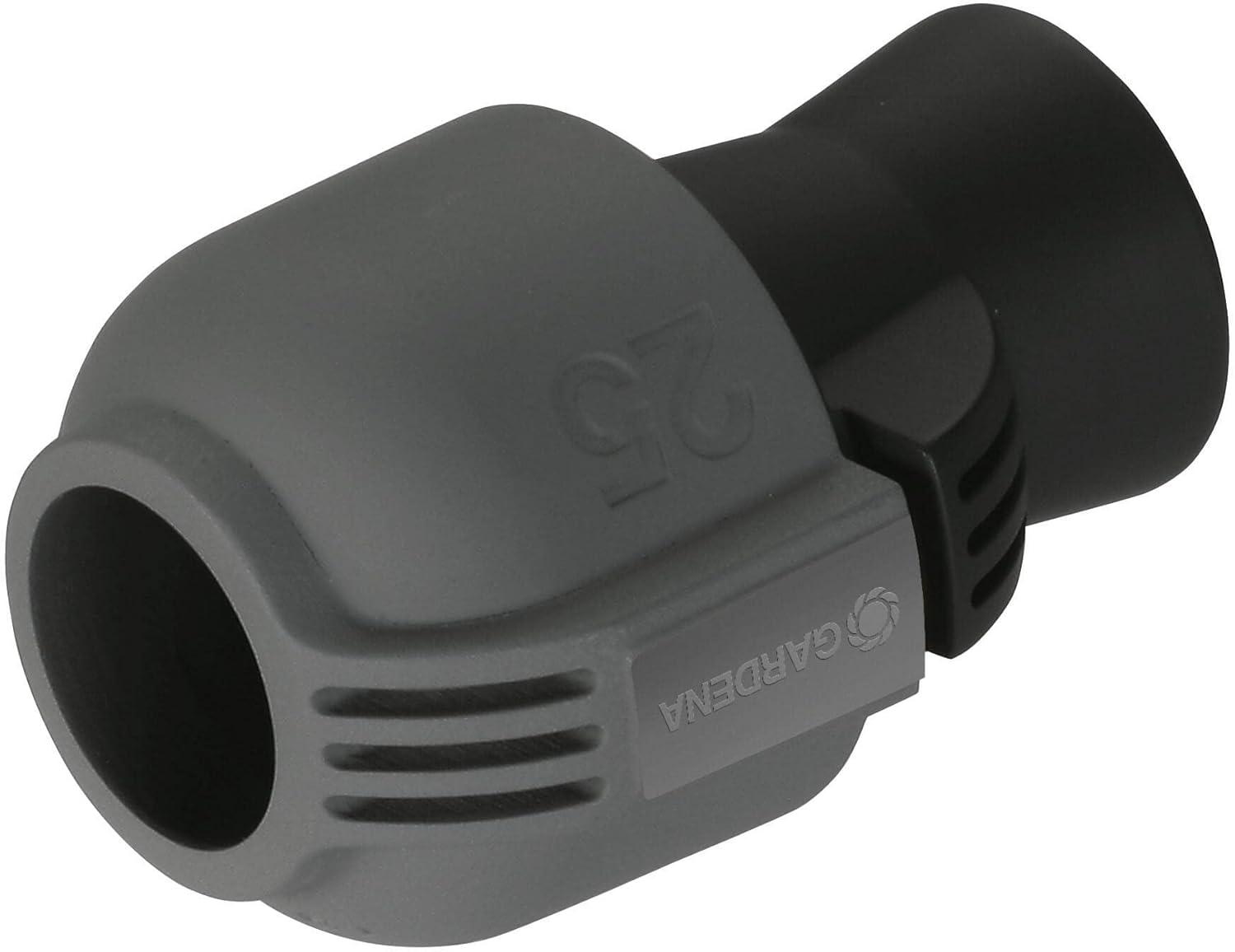 imageCoude 90 mle de Gardena pice pour raccordement lextrmit du tuyau 25 mm x 12 Pouce technologie de raccordement QuickampampEasy joint filet autotanchifiant 27802025 mm x 34 filetage femelle