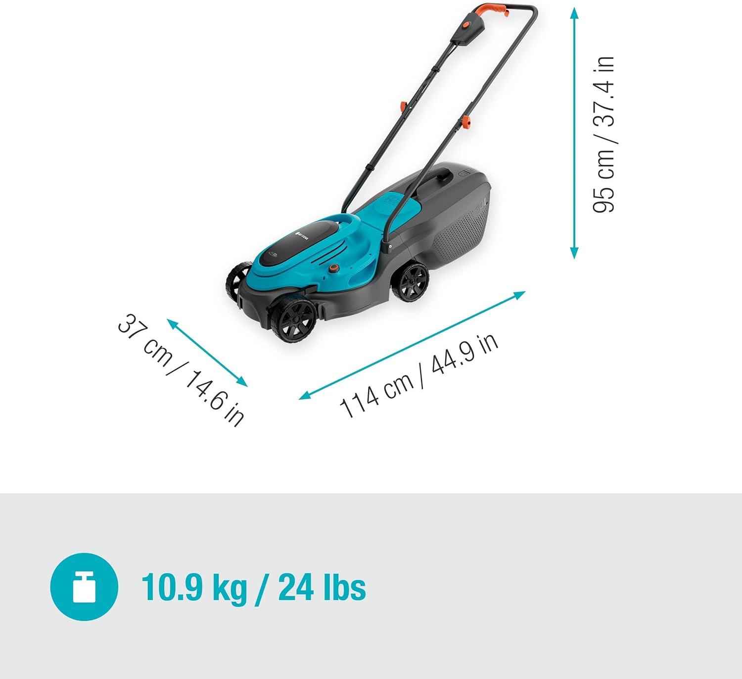 imageGARDENA EasyMax 3218V Solo Tondeuse Gazon Haute Performance