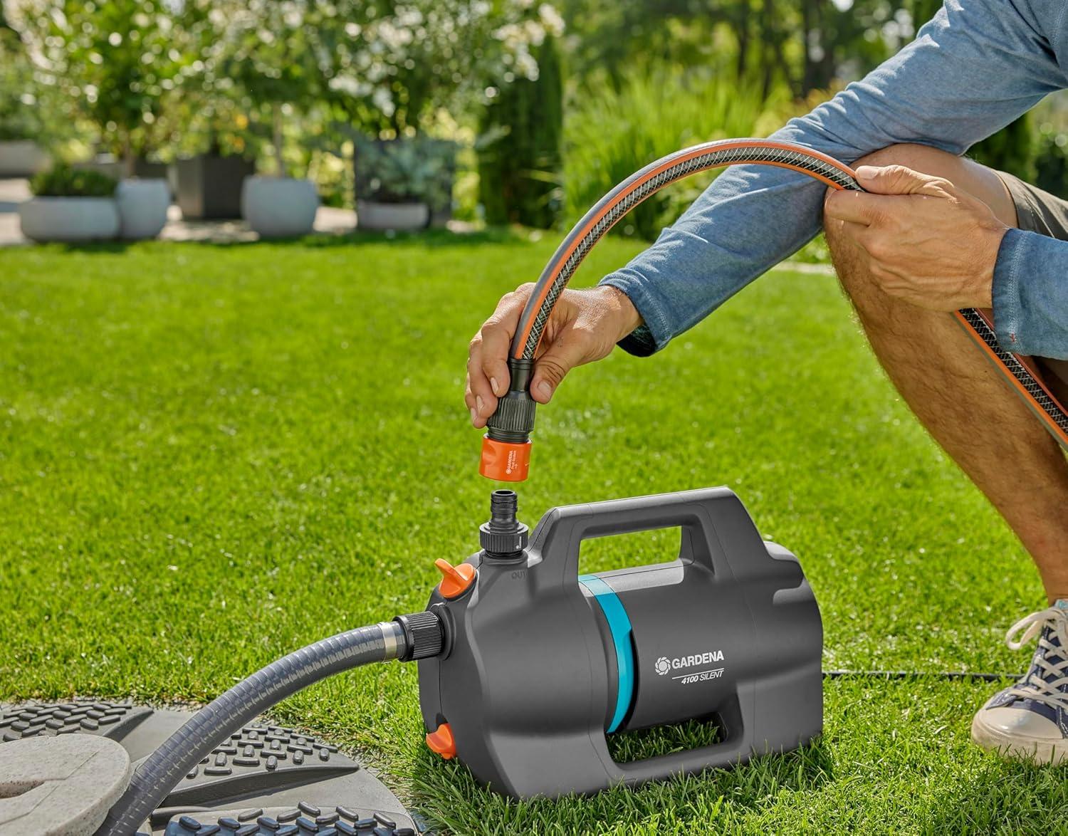 imageGarden Pump 4100 Silent set s hose