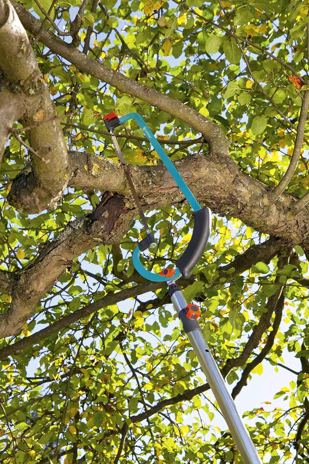 imageGardena Scie horticole Combisystem lame de scie pivotant xe0 360xb0 blocage de lame antitorsion tension de lame rxe9glable compatible avec tous les manches Combisystem 69120combisystem 35 cm