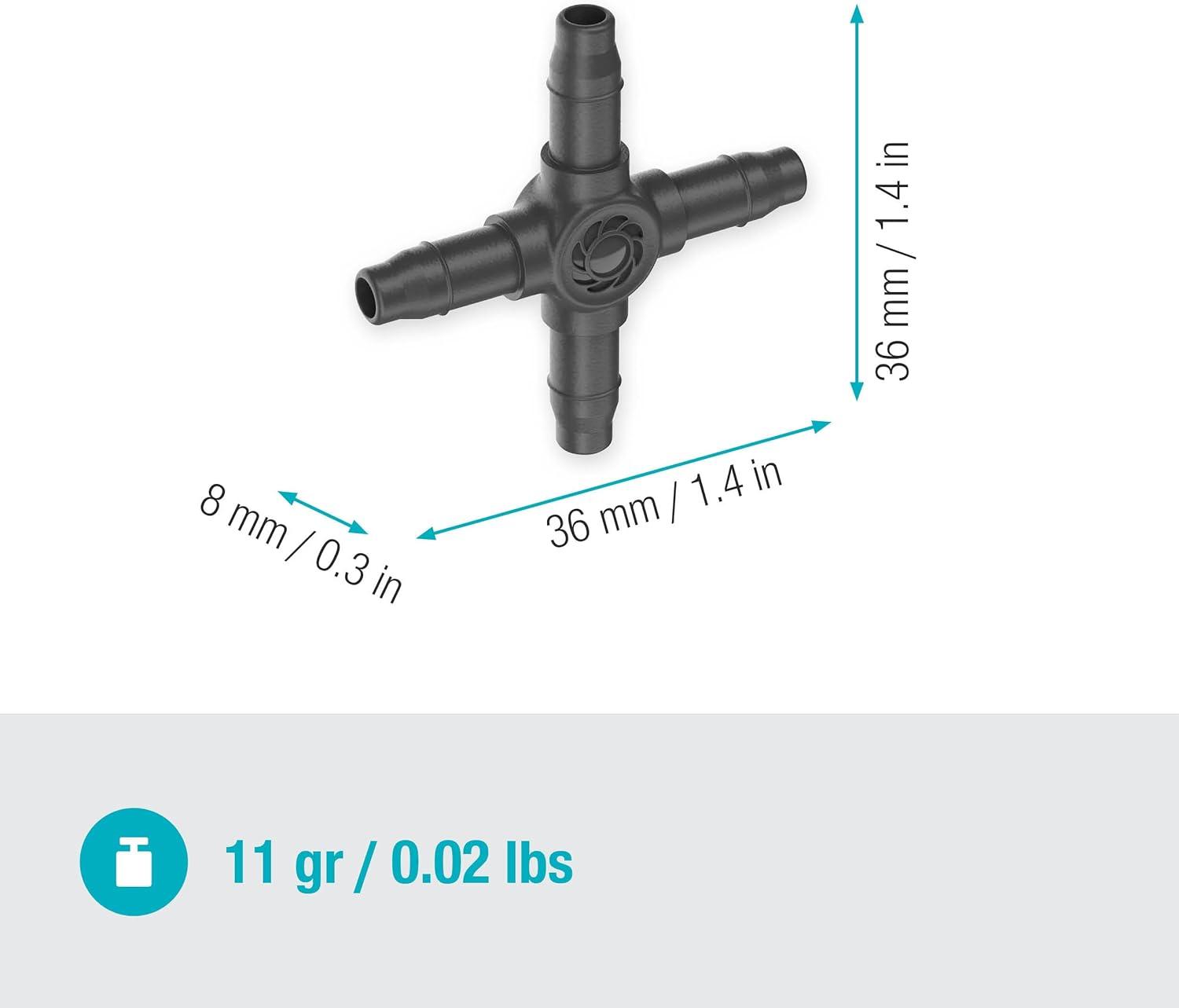 imageGardena 4Way Coupling 46 mm 316quot
