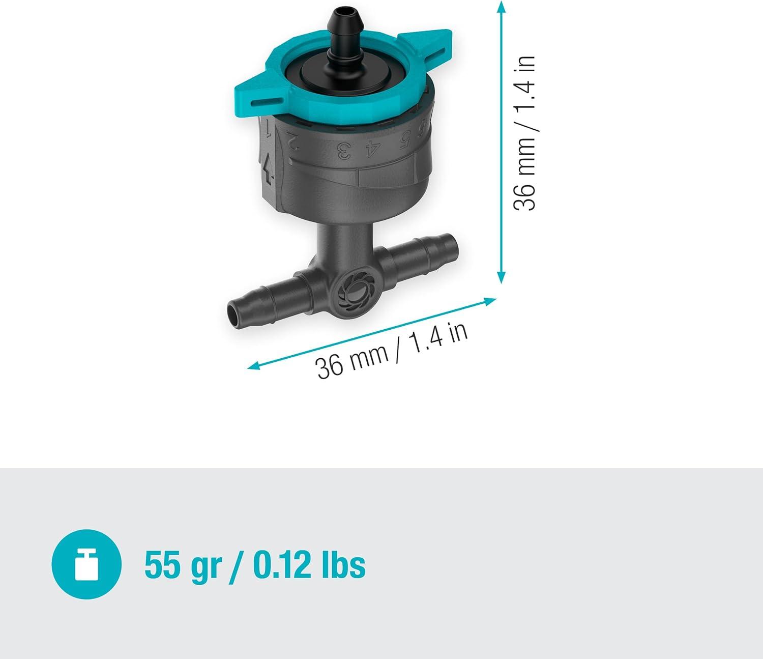 imageGardena Adjustable Inline Drip Head 18 lh Pressure compensatingNd