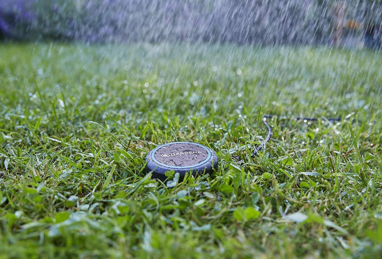 imageGardena Cble de rallonge 10 m Pour capteur de pluie Gardena et sonde dhumidit du sol Gardena cble de raccordement avec systme Click simple jusqu 105 m sur et sous le sol 0186820