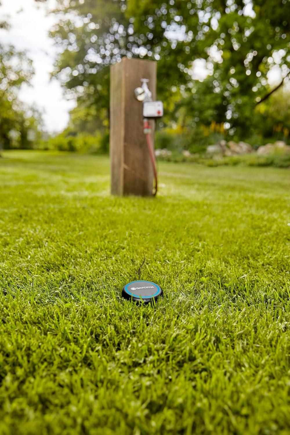 imageGardena Cble de rallonge 10 m Pour capteur de pluie Gardena et sonde dhumidit du sol Gardena cble de raccordement avec systme Click simple jusqu 105 m sur et sous le sol 0186820