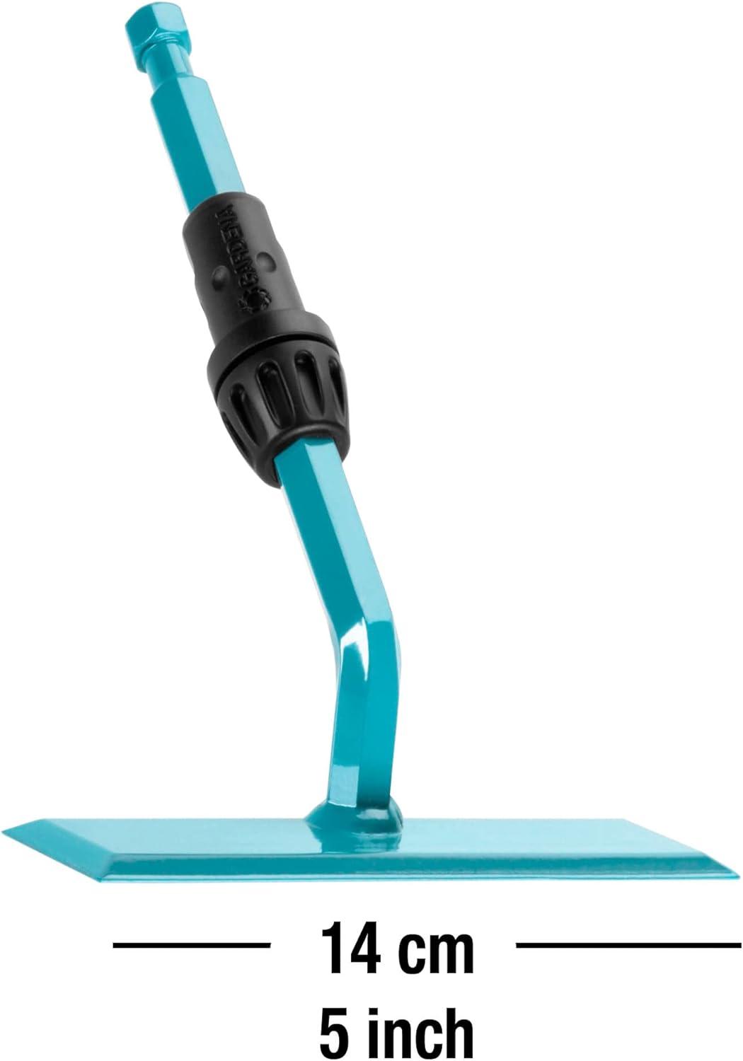 imageGardena Combissystem Tournops Hoe Weedtecher Pour le Wee et la hachage de 18 cm de largeur de travail en acier haute qualit de haute qualit adapte toutes les tiges du combisystem 319020Houe Combisystem Gardex