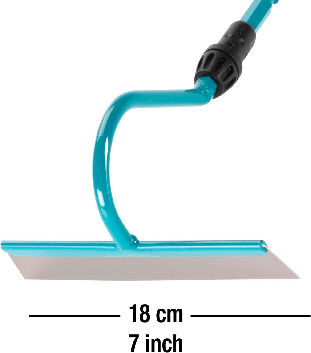 imageGardena Combissystem Tournops Hoe Weedtecher Pour le Wee et la hachage de 18 cm de largeur de travail en acier haute qualit de haute qualit adapte toutes les tiges du combisystem 319020Binette betterave 18 cm
