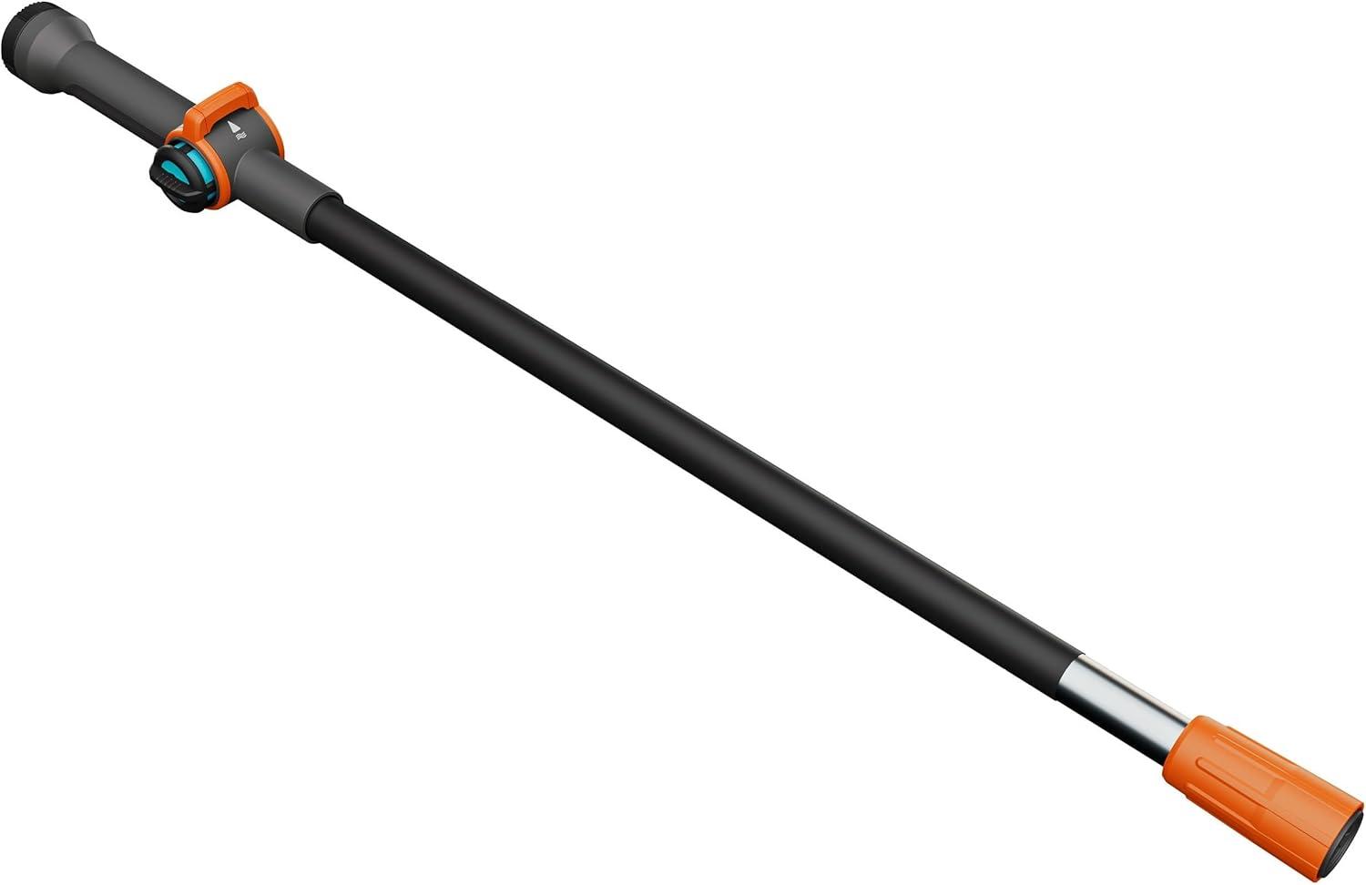imageGardena Manche passage deau Cleansystem S manche de nettoyage conducteur deau 90 cm aluminium rglage continu du dbit pour grandes surfaces systme original Gardena 1880020