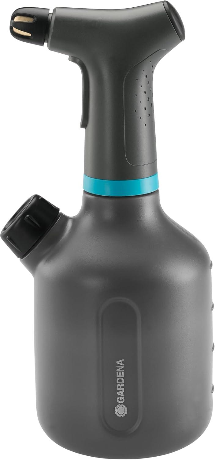 imageGardena Pulv ppe1 EasyPump Pulv PE SS Fil AC fonct 360 buse Laiton gdee ouver plastitranslucide AC Bouch Dos indic NV Remplissage 11114201000 ml