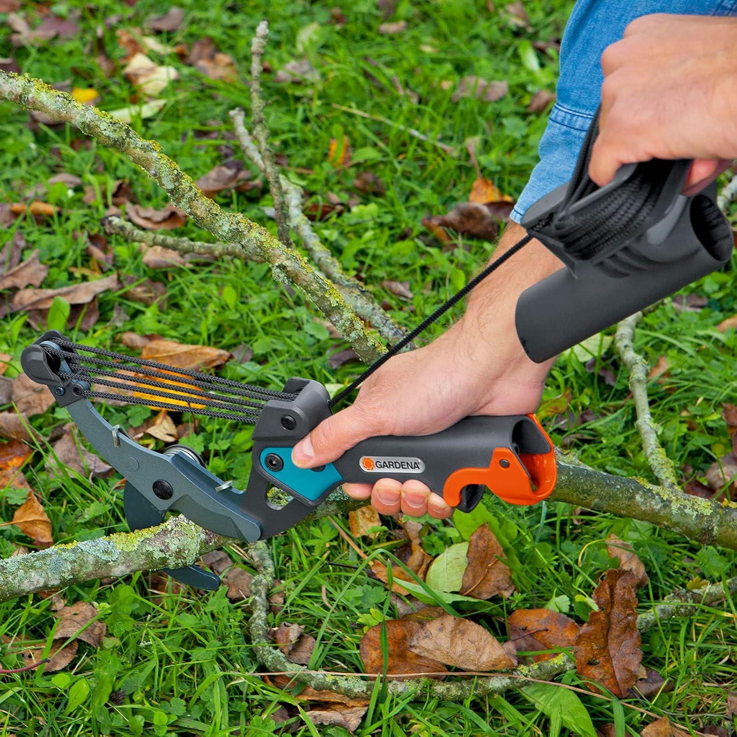 imageGardena chenilloir enclume Combisystem cisailles dlagage dmultiplication jusqu 5 fois pour une coupe conome en nergie de branches jusqu 35 mm de diamtre 29720Bypass
