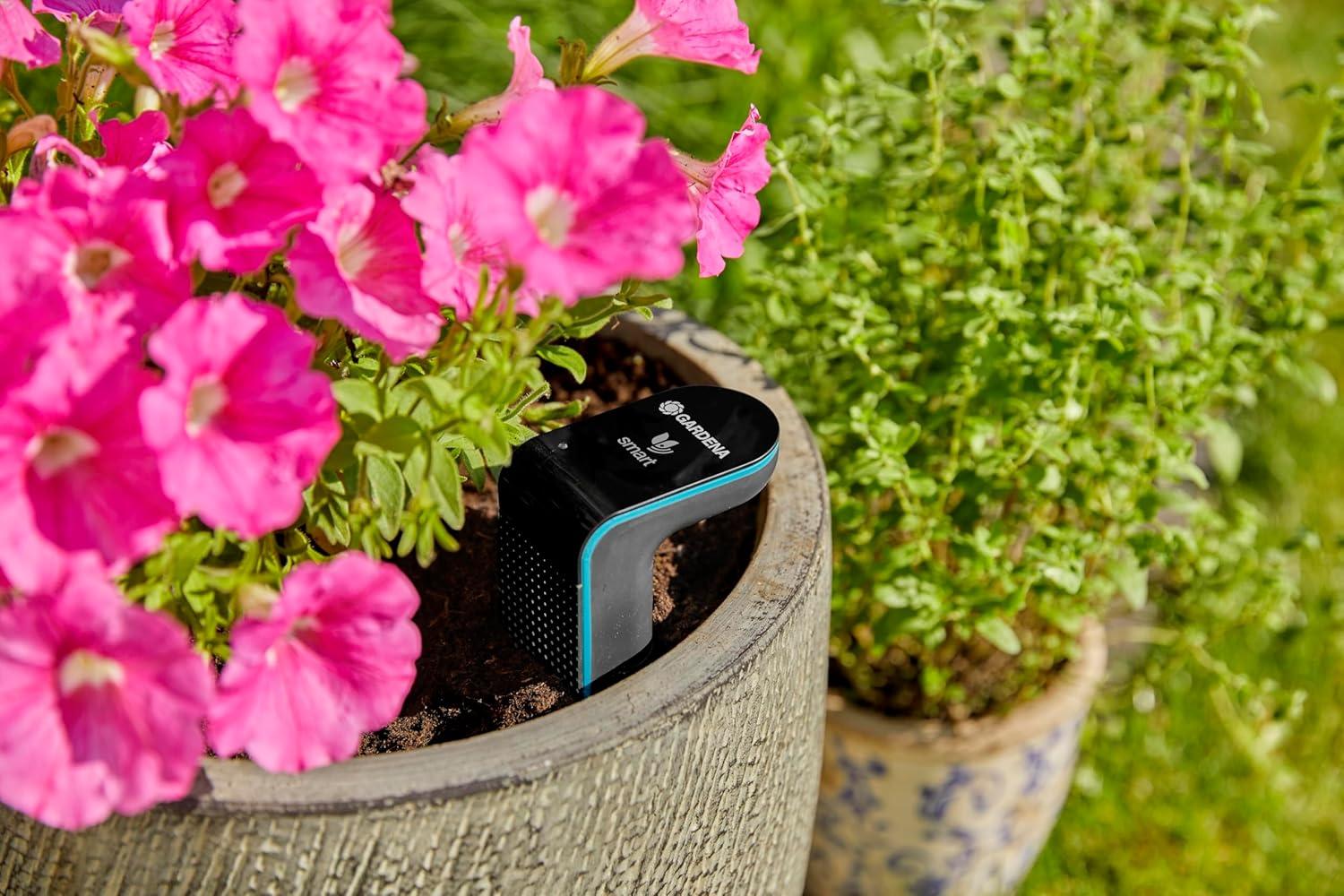 imageGardena smart Sonde mesure de lhumidit du sol pour larrosage entirement automatique du jardin avec lapplication smart Gardena sans Gateway smart ncessaire 1904020
