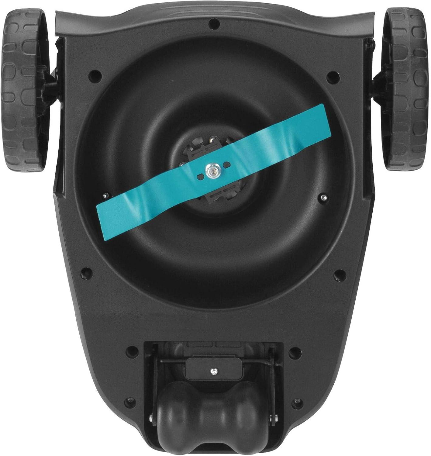 imageLame de rechange Gardena lame pour la tondeuse sans fil HandyMower Li1822 acier tremp revtement par poudre accessoires dorigine Gardena turquoise 410520