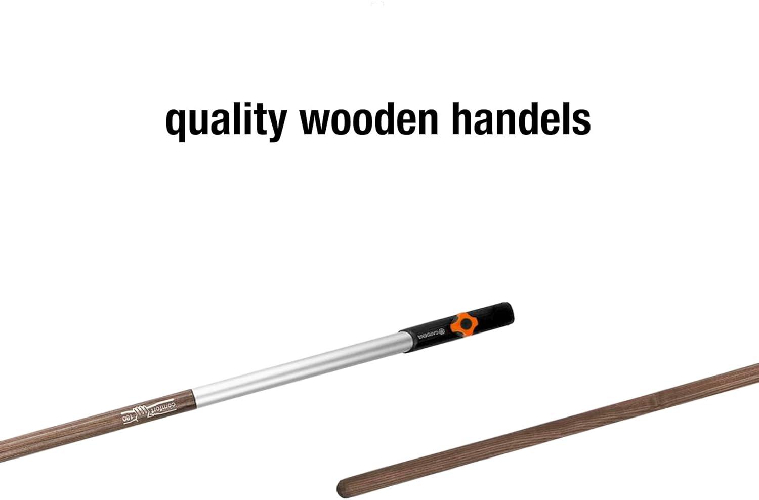imageManche tlescopique Combisystem de Gardena160290 cm manche dextension pour tous les appareils Combisystem 160290 cm de longueur rglable individuellement avec amortisseur 372020Manche bois