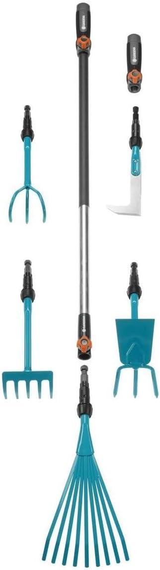 imageMancherallonge pour petits outils main Combisystem de Gardena manche en aluminium pour lextension de tous les petits outils Combisystem 78 cm de longueur lger et robuste 89002078 cm