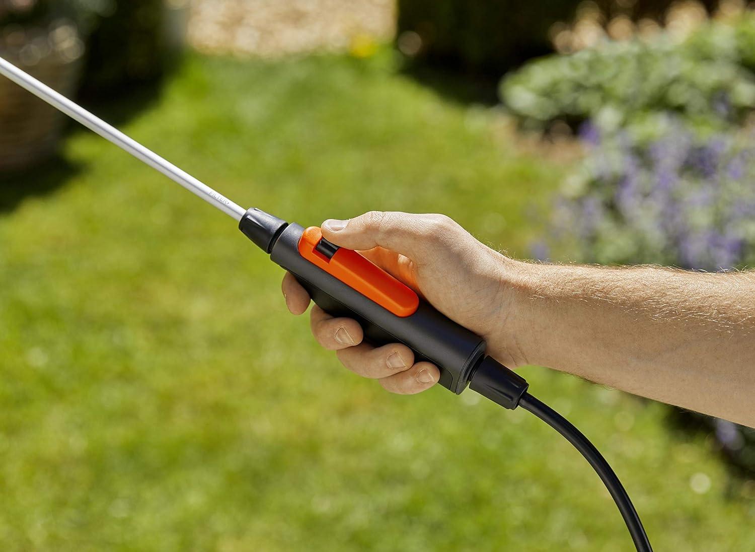 imagePulv press 5 l Comfort Gardena Pulv pressi et surface de marche intgre poigne de lance avec fonction de verrouillage bandouliresoupape de surpression 11130205l Plus