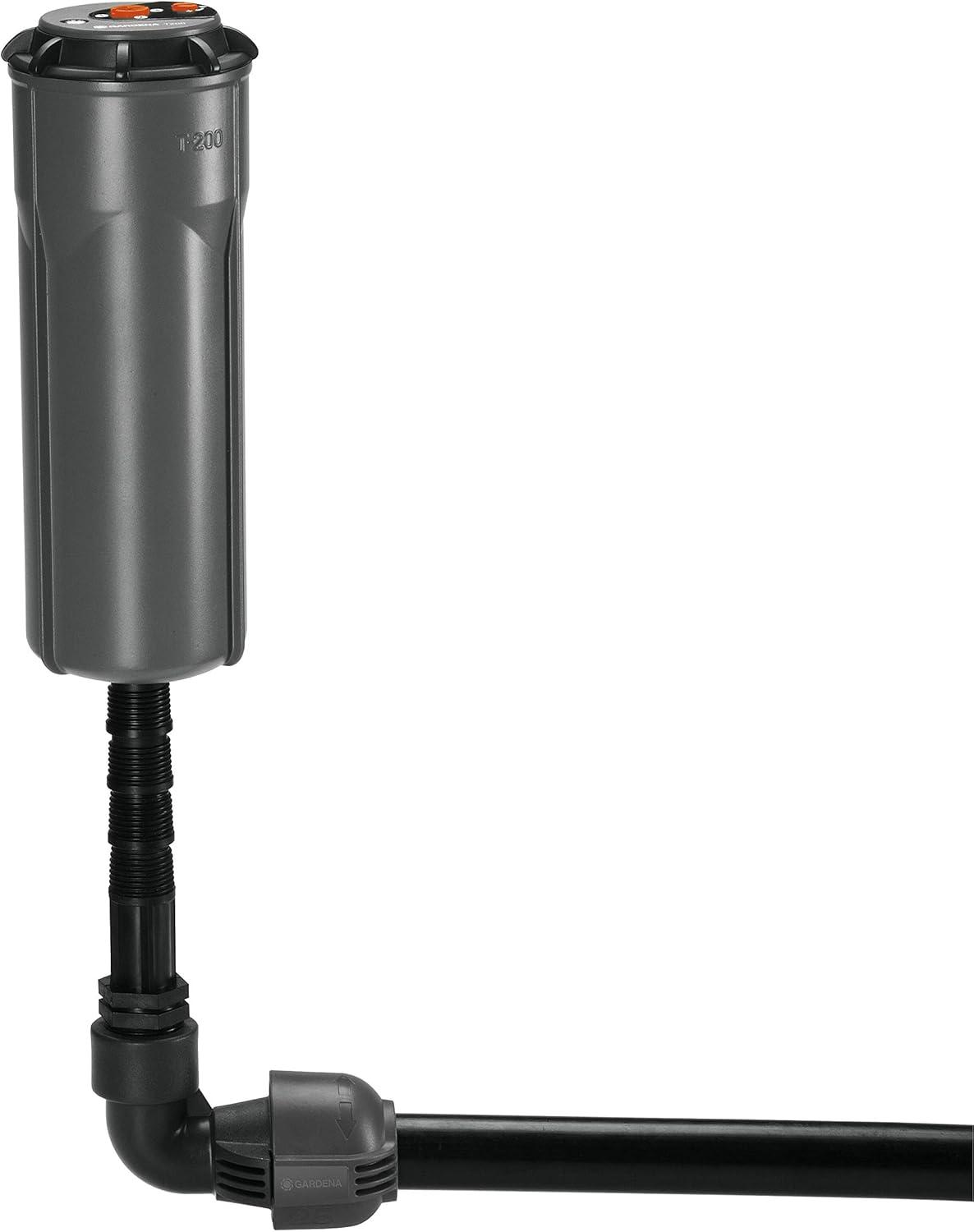 imageRaccord dangle mle de Gardena pice de raccordement pour raccordement dans la zone angulaire de larroseur escamotable T 380 25 mm x 12 Pouce technologie de raccordement QuickampampEasy 278220Pice en L