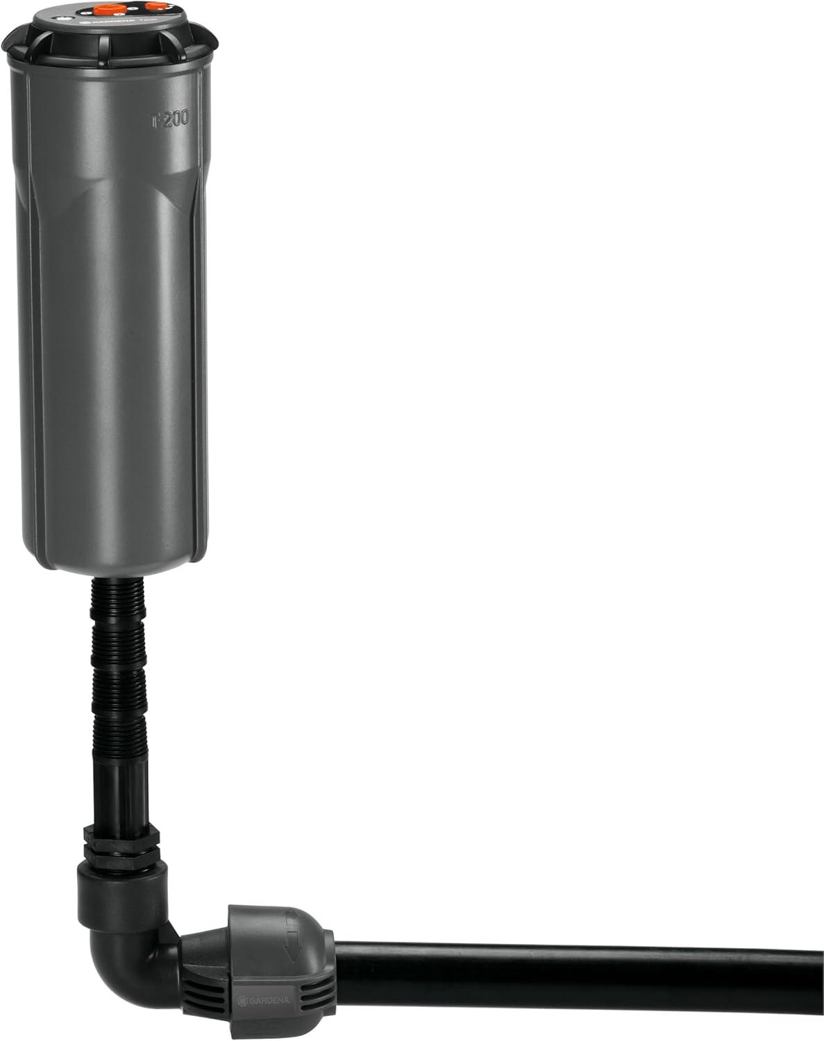 imageRaccord dangle mle de Gardena pice de raccordement pour raccordement dans la zone angulaire de larroseur escamotable T 380 25 mm x 12 Pouce technologie de raccordement QuickampampEasy 278220Pice en L